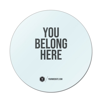 You Belong Here — Classic Popsigns