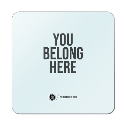 You Belong Here — Classic Popsigns