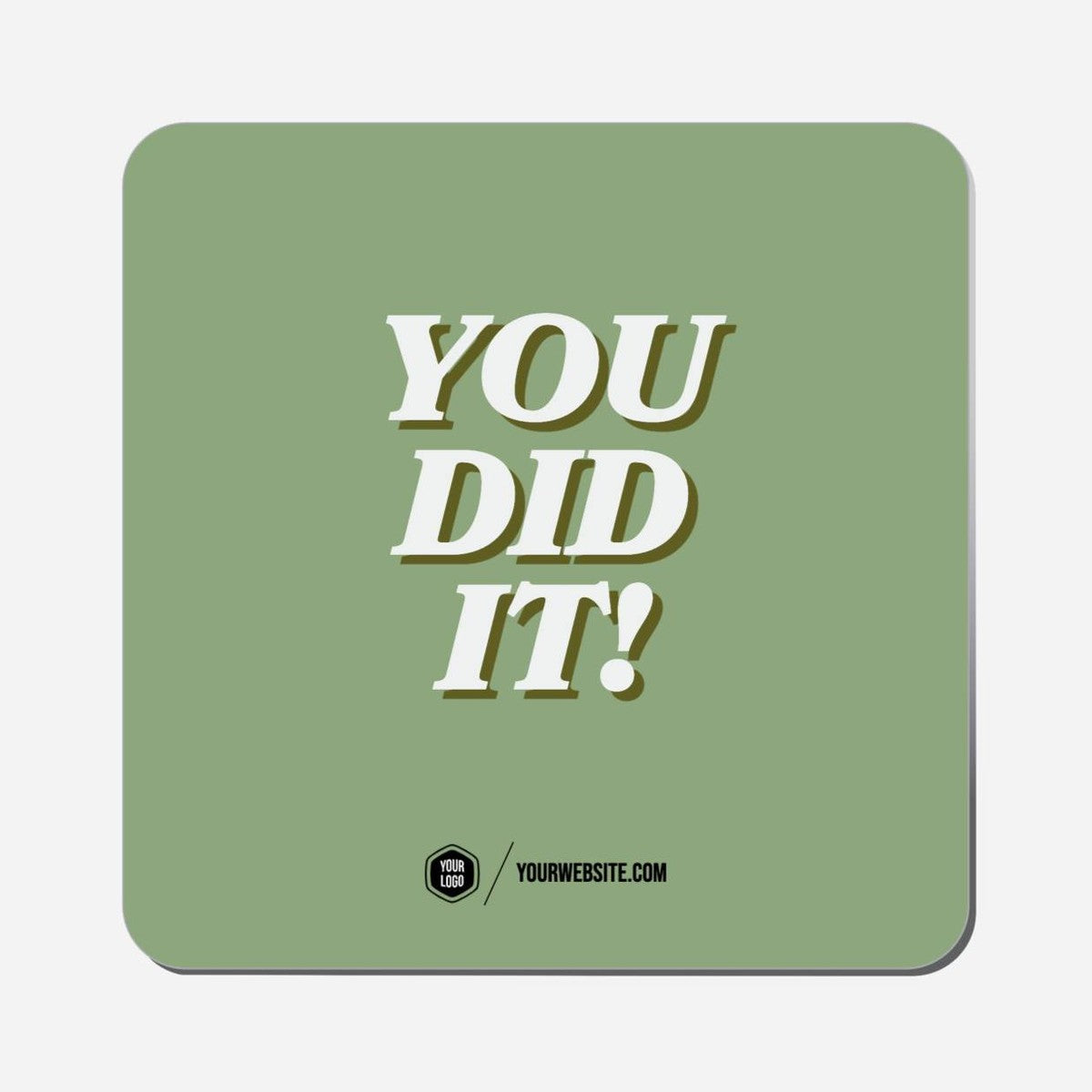 You Did It! - Classic Shape Preview