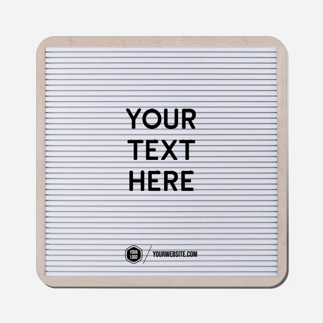 Your Text Here - Classic Shape Preview