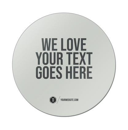 We Love Your Text Goes Here — Classic Popsigns